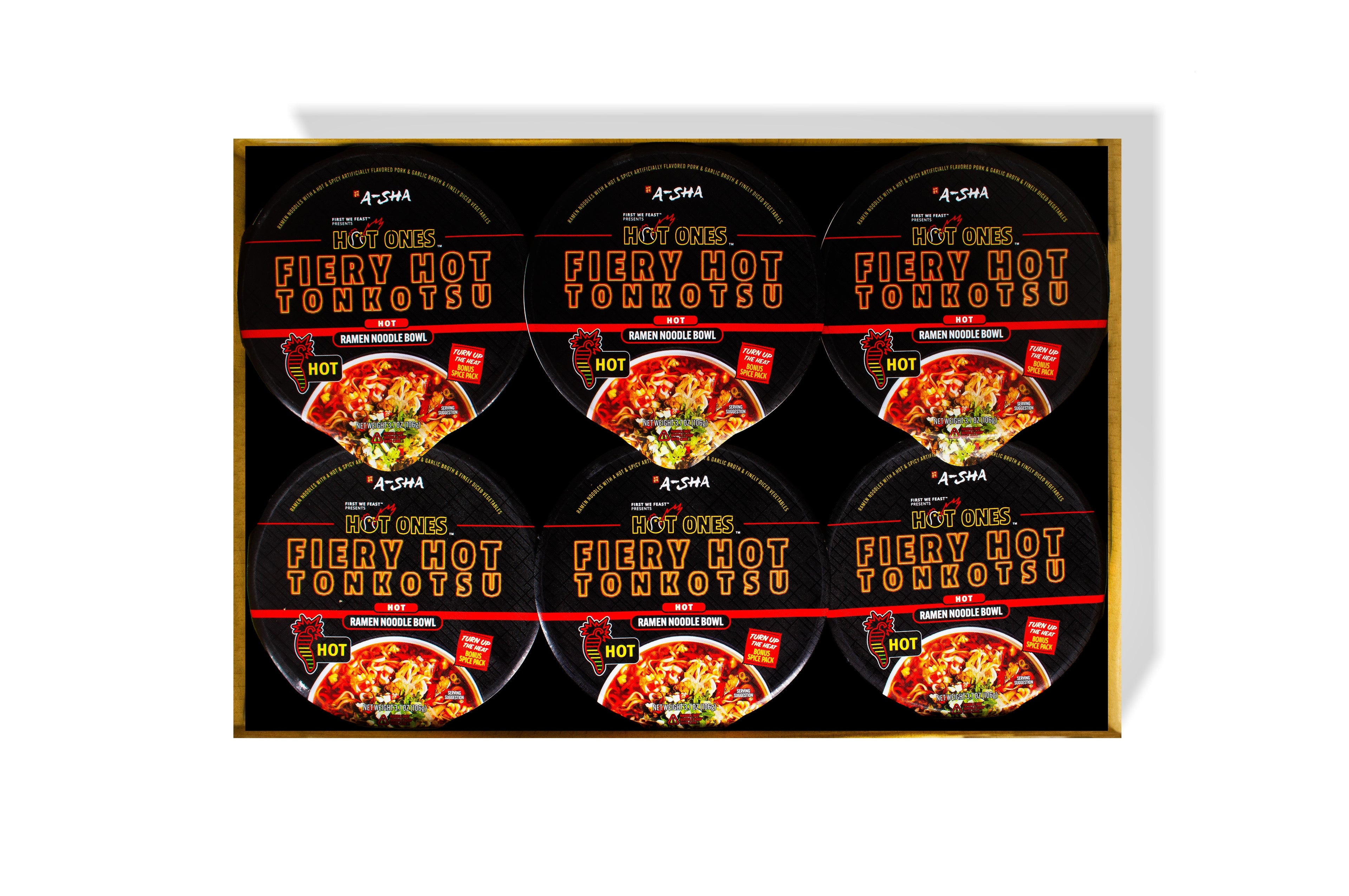 A-Sha x Hot Ones Spicy Lover's Bundle 18PK - Simple Prep, Satisfying Bite